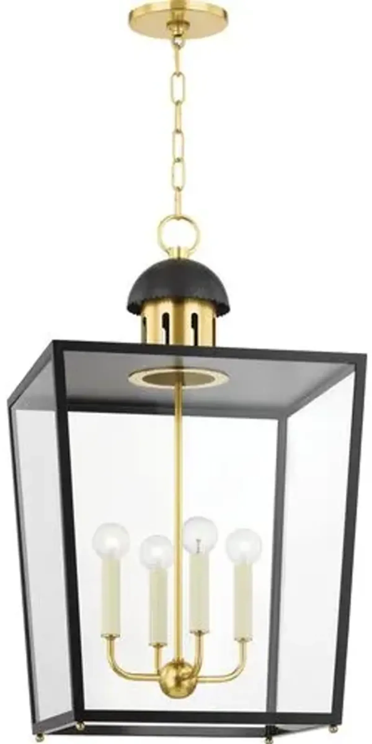 Marisol Lantern Pendant - Black