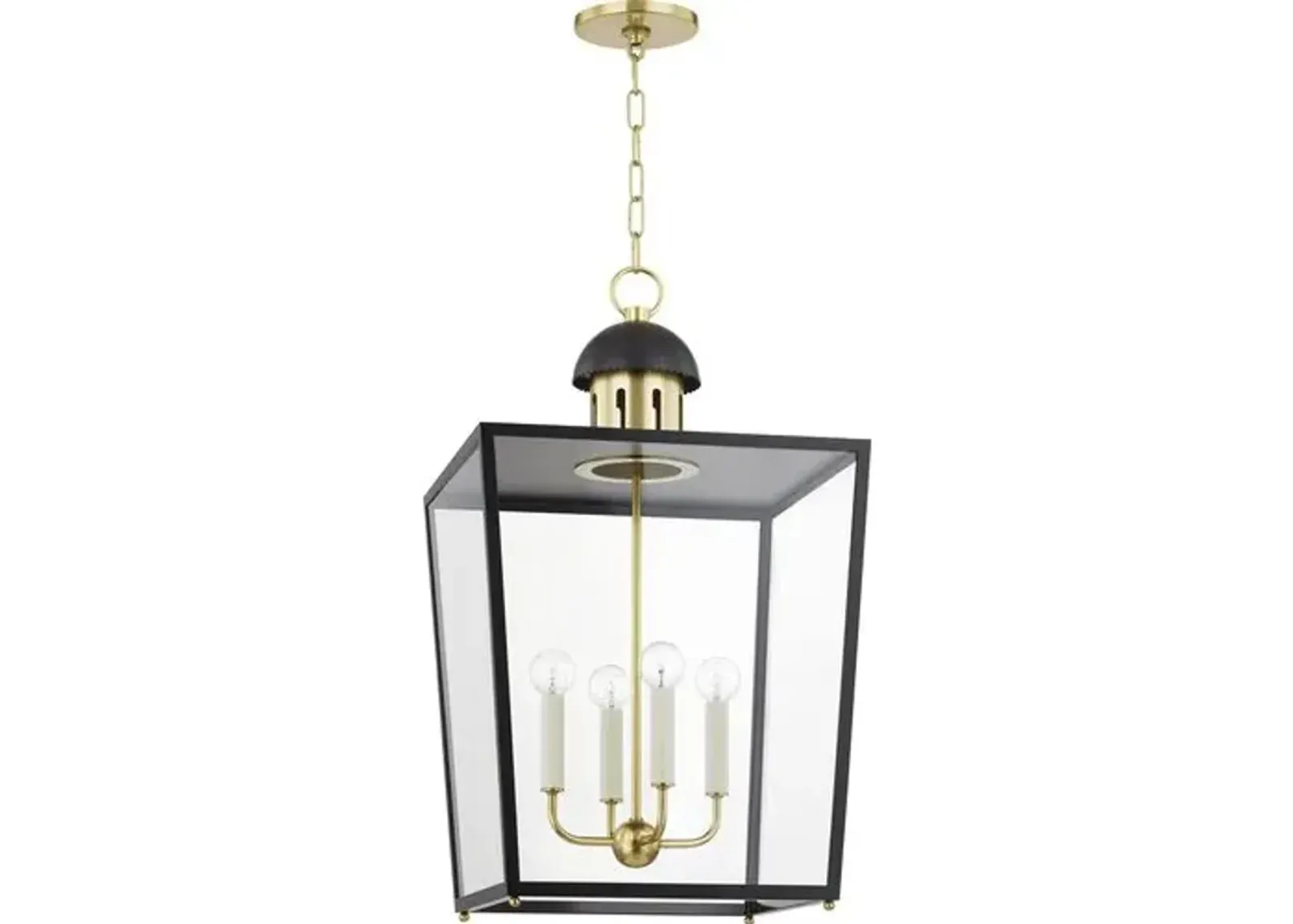 Marisol Lantern Pendant - Black