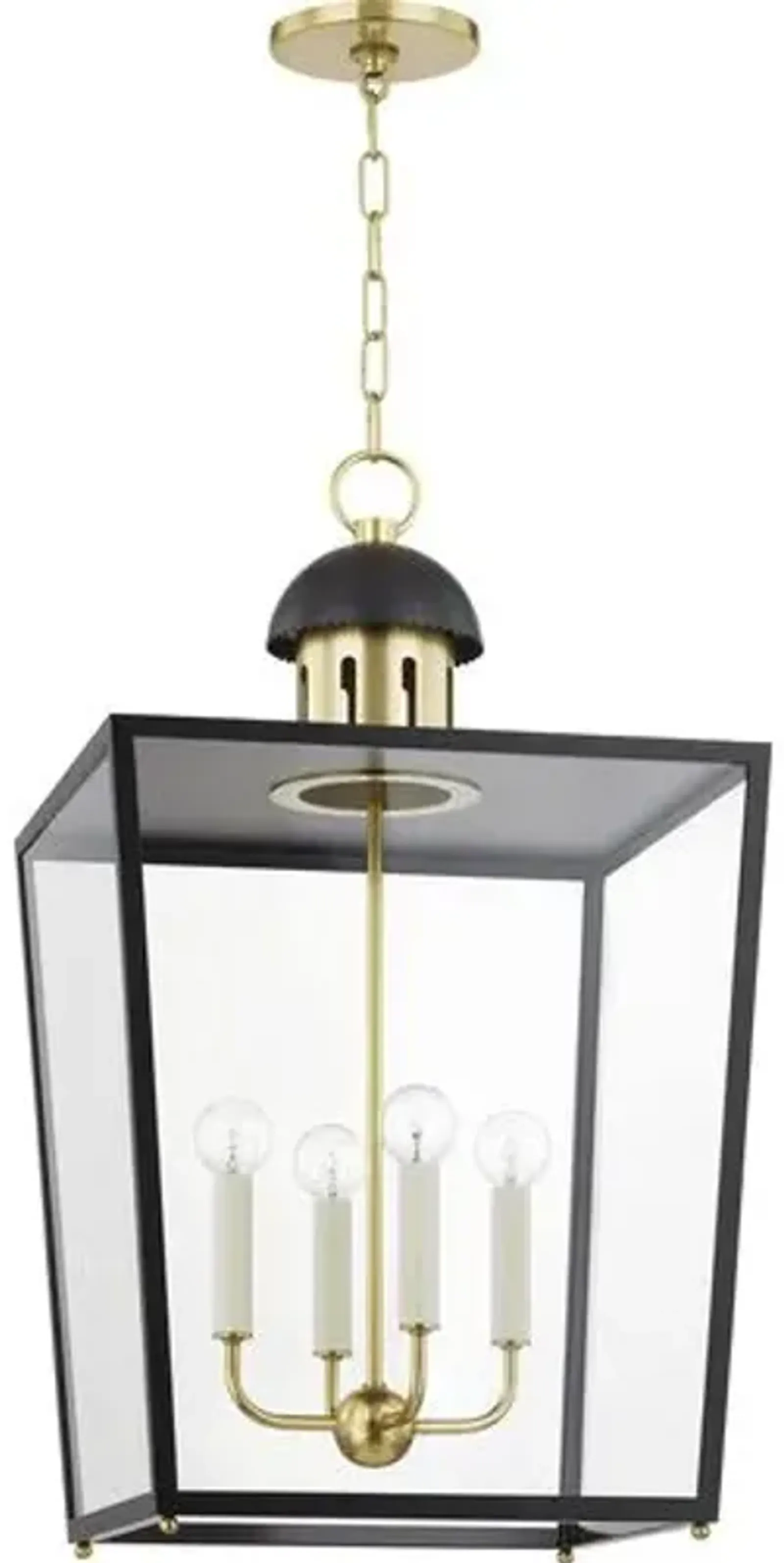 Marisol Lantern Pendant - Black