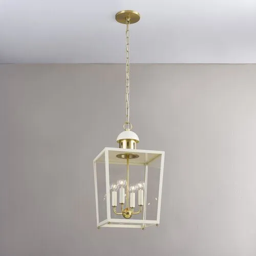 Marisol Lantern Pendant - White