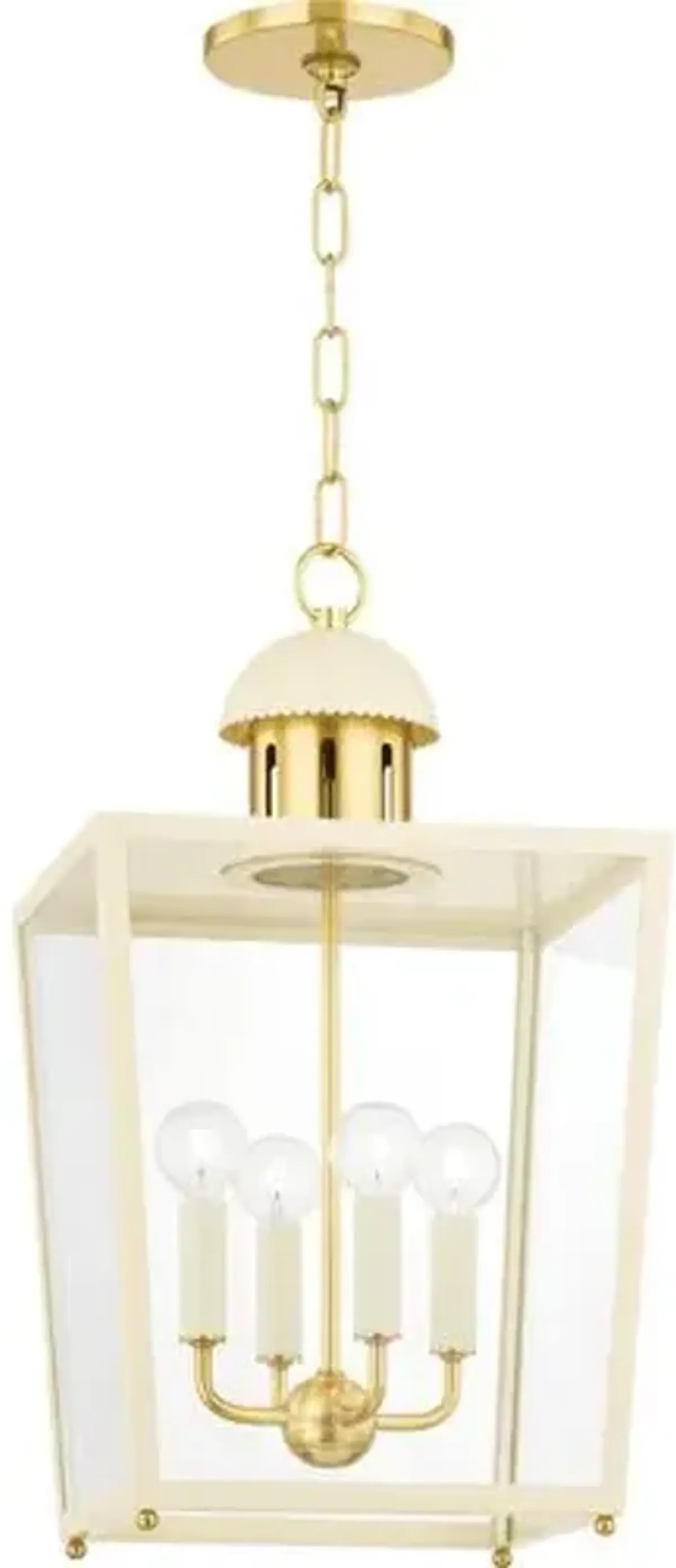 Marisol Lantern Pendant - White