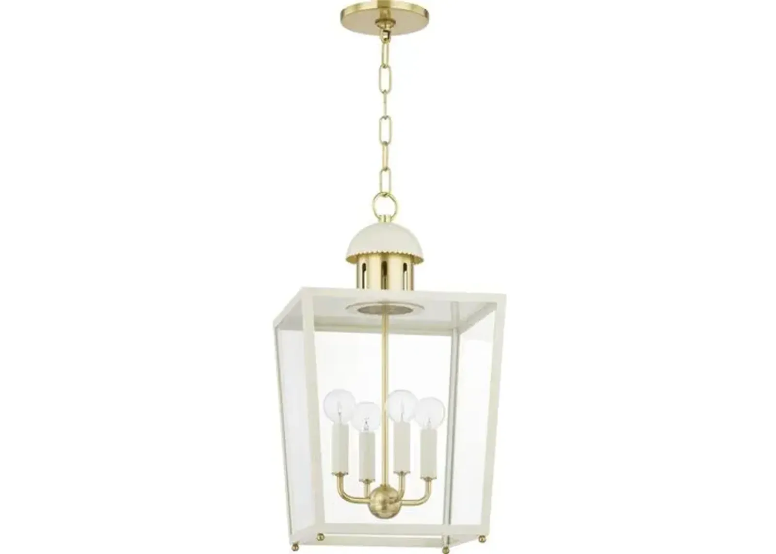 Marisol Lantern Pendant - White