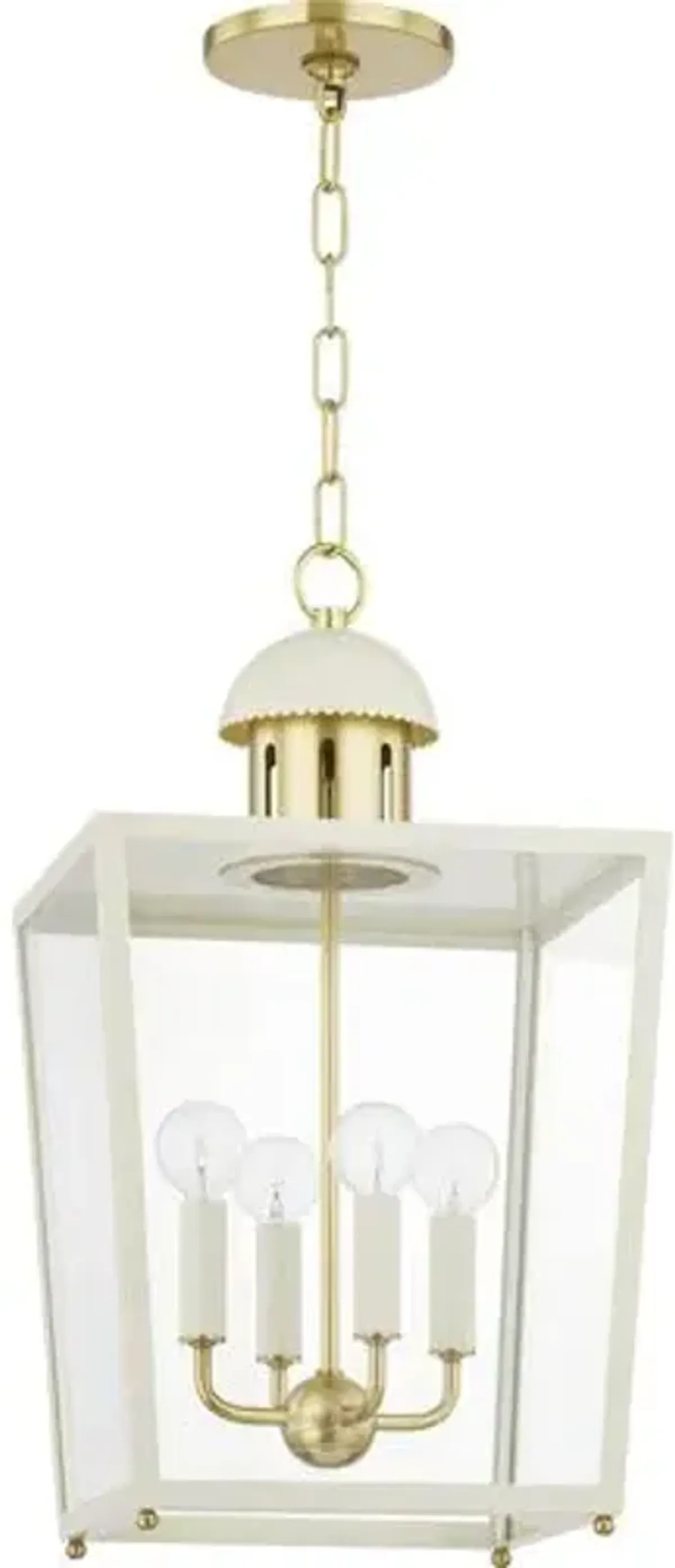 Marisol Lantern Pendant - White