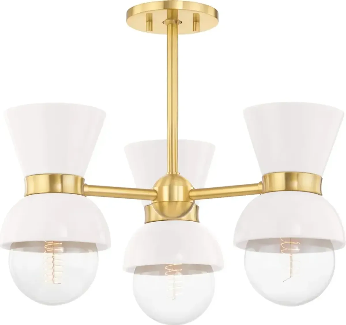 Soren Semi Flush Mount - Ivory