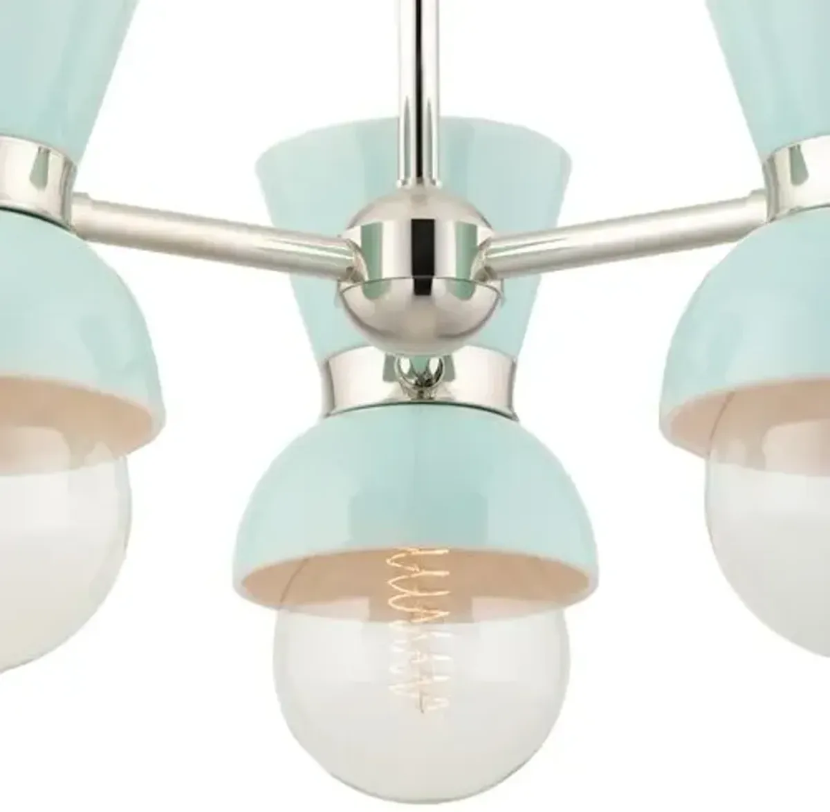 Soren Semi Flush Mount - Blue