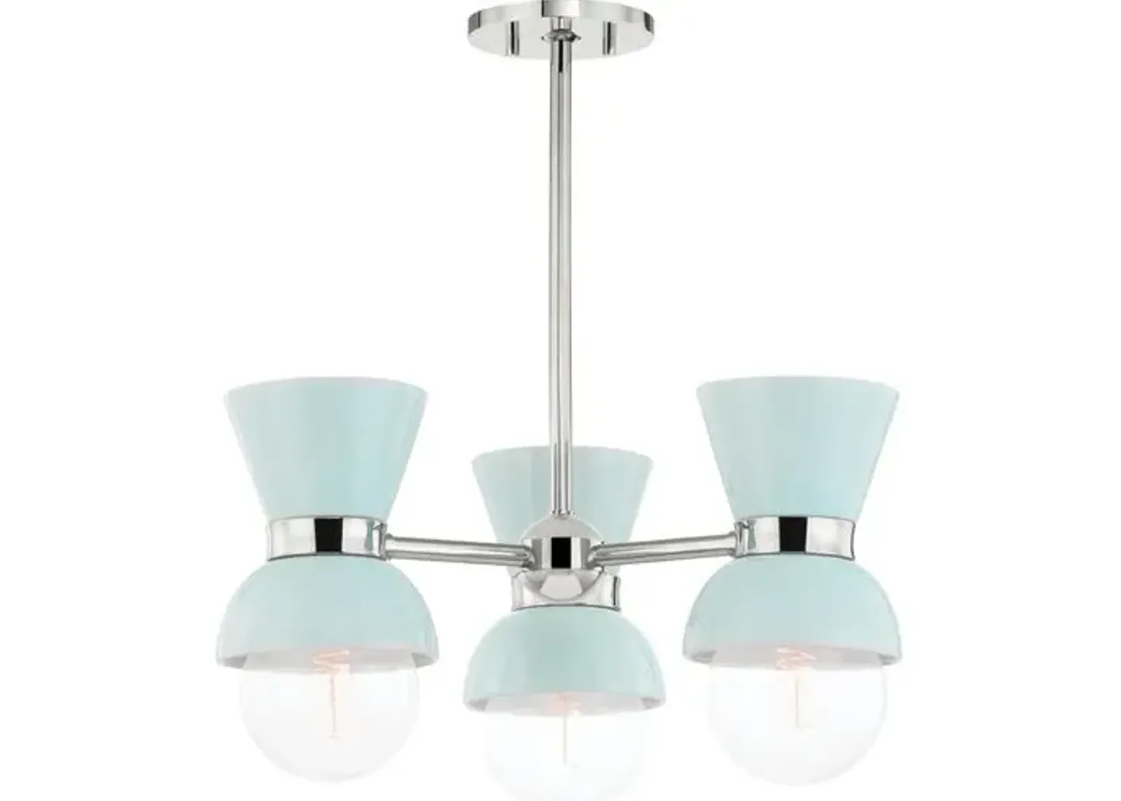 Soren Semi Flush Mount - Blue