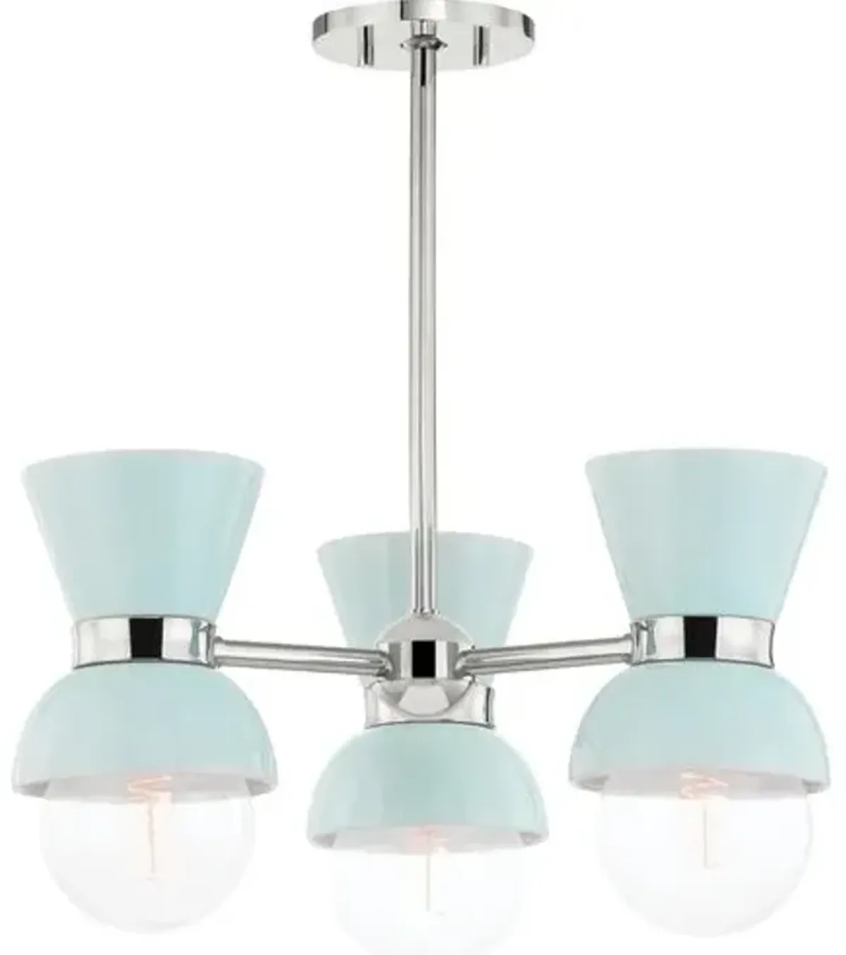 Soren Semi Flush Mount - Blue