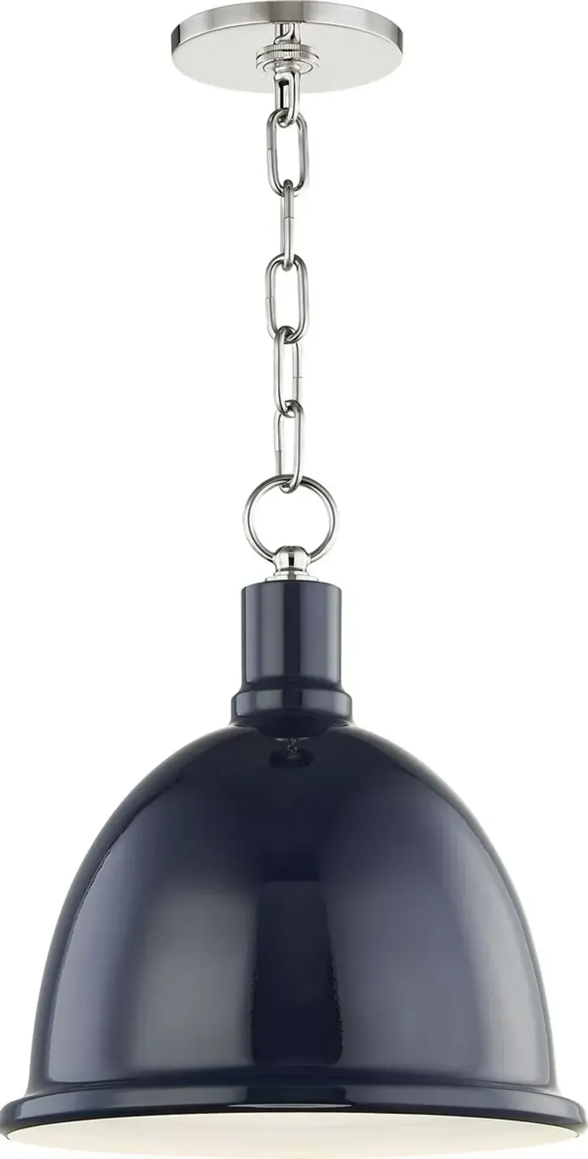 Zadie Ceramic Shade Pendant - Blue
