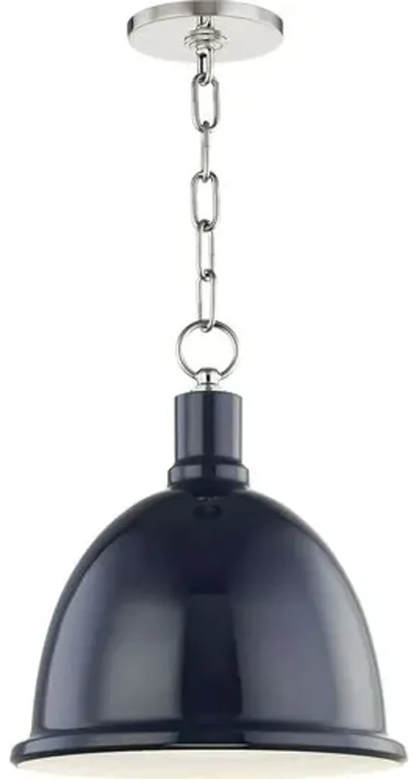 Zadie Ceramic Shade Pendant - Blue