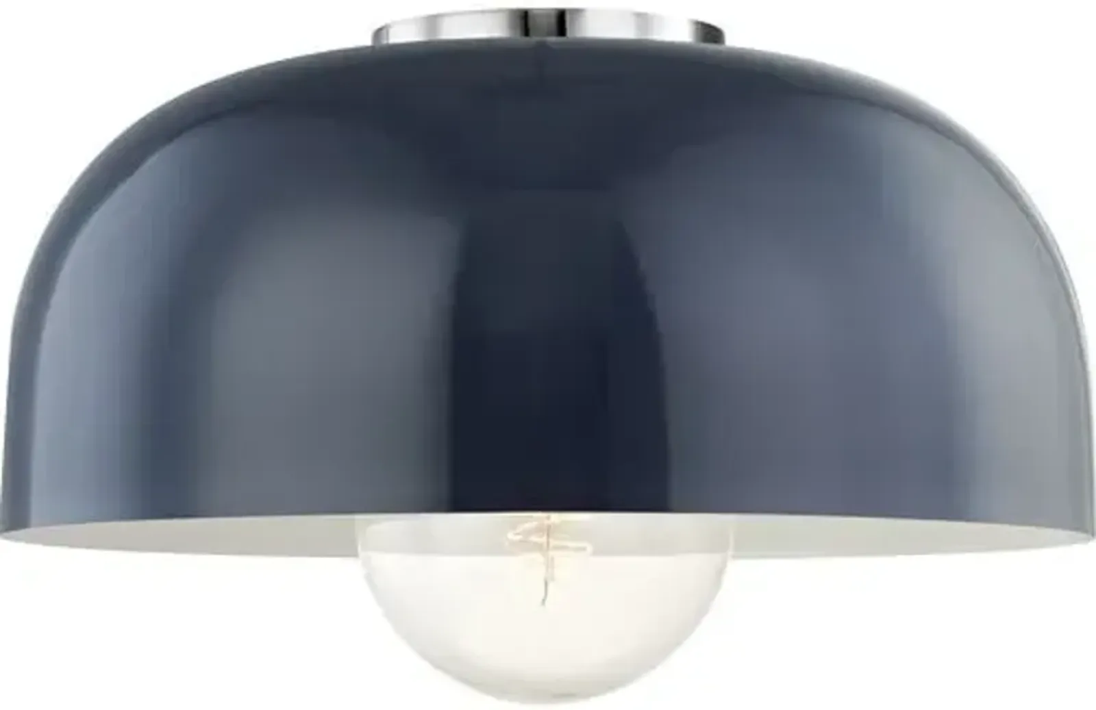 Odette Large Flush Mount - Blue