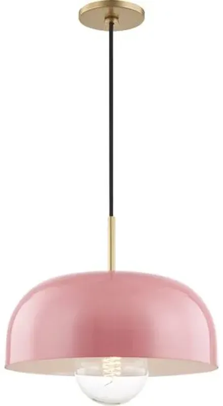 Odette Large Pendant - Pink