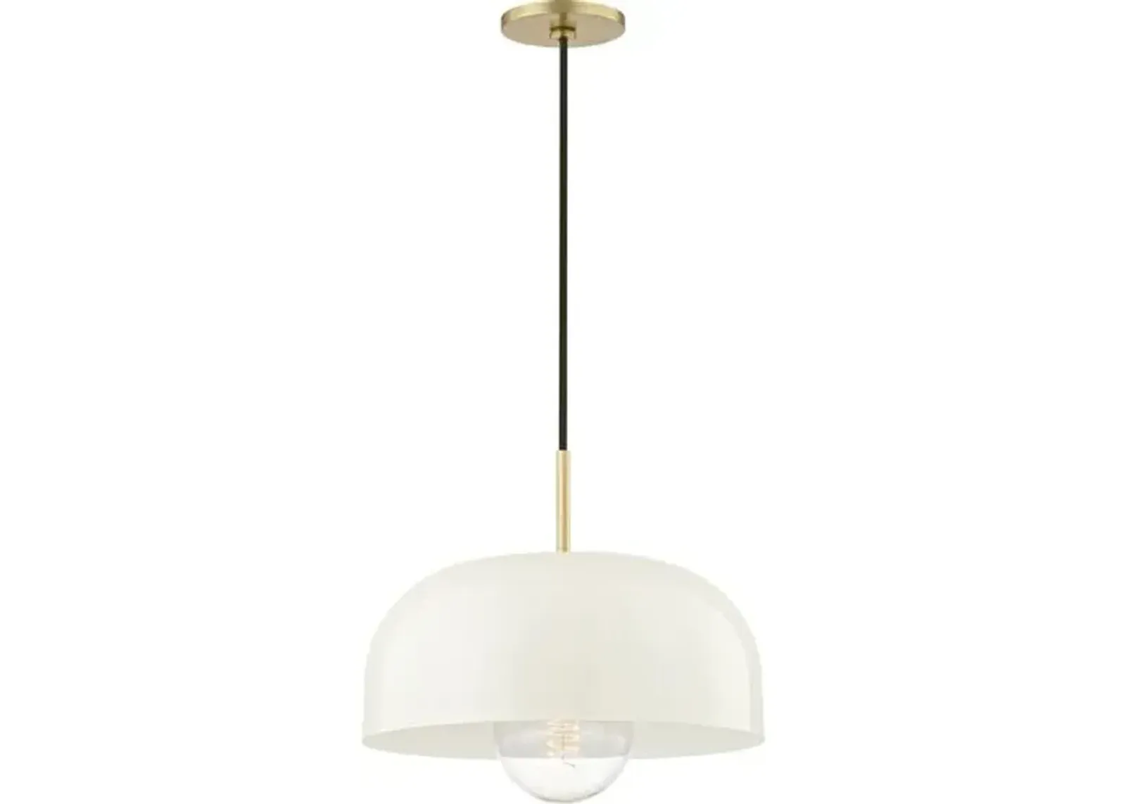 Odette Large Pendant - Ivory