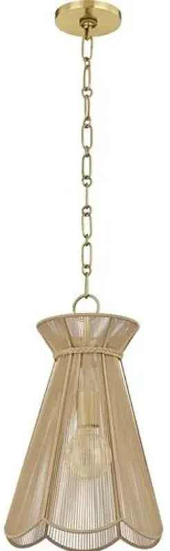 Roscoe Pendant - Natural - Beige