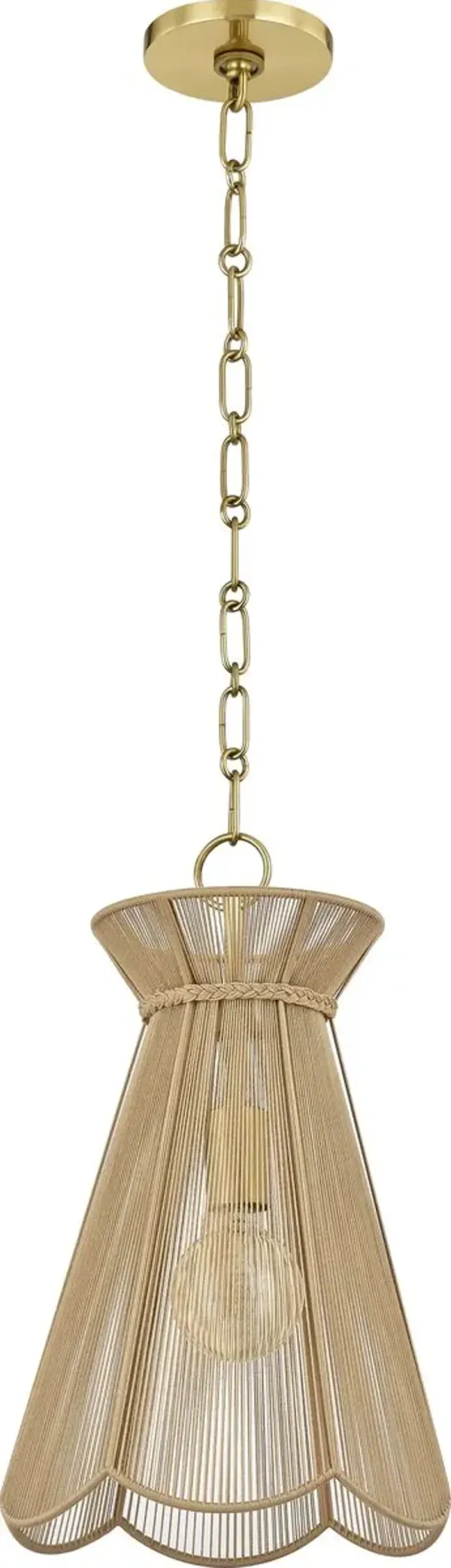 Roscoe Pendant - Natural - Beige