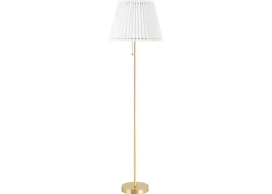 Avi Floor Lamp - Belgian Linen