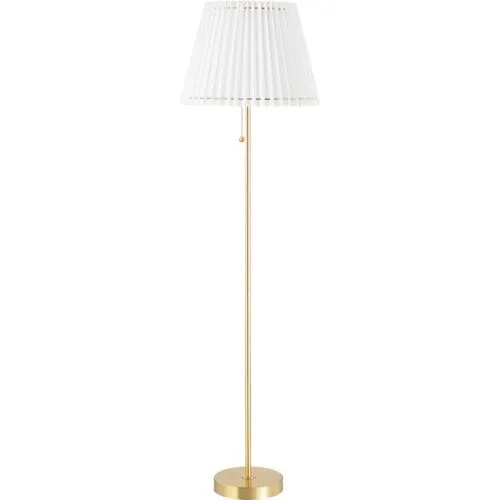 Avi Floor Lamp - Belgian Linen