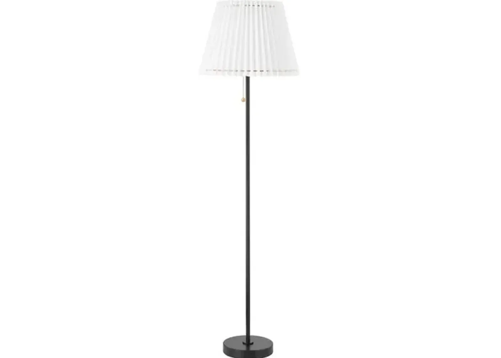 Avi Floor Lamp - Belgian Linen