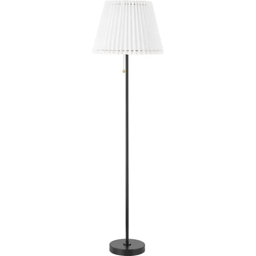 Avi Floor Lamp - Belgian Linen