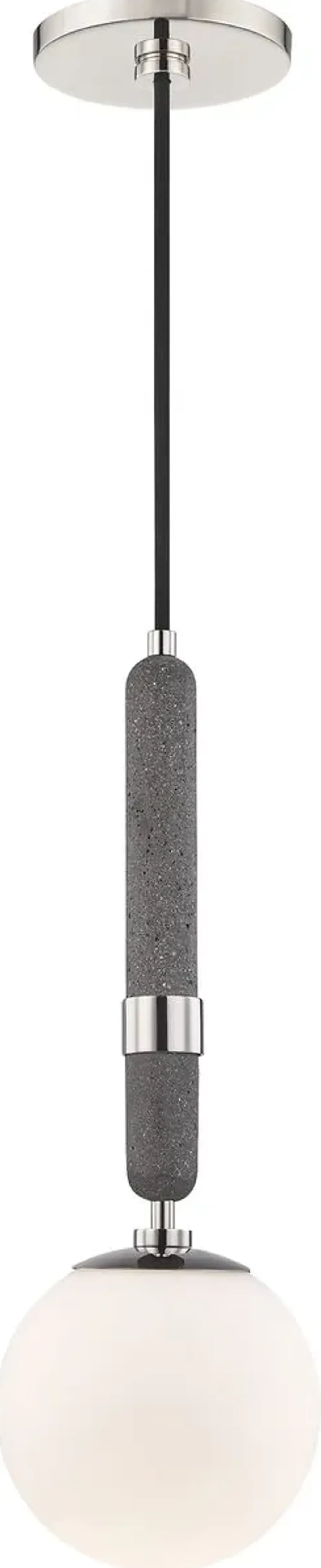 Pascal Globe Pendant - Silver