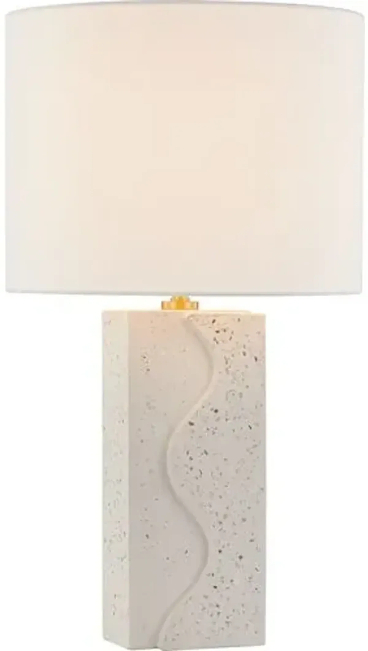 Abra Table Lamp - Ceramic Terrazzo - Gold