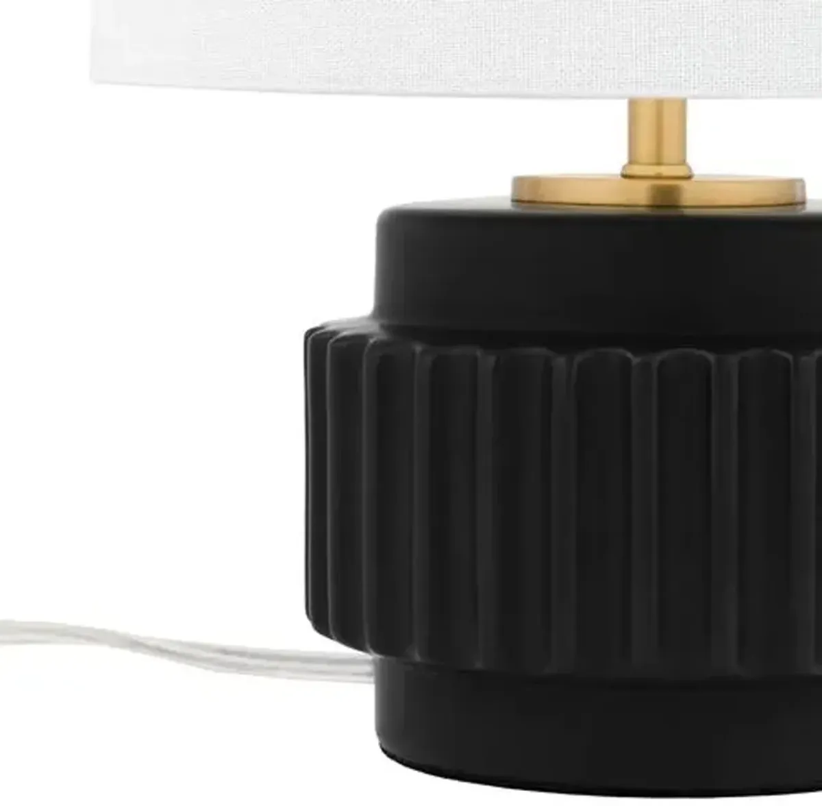 Effie Mini Table Lamp - Black