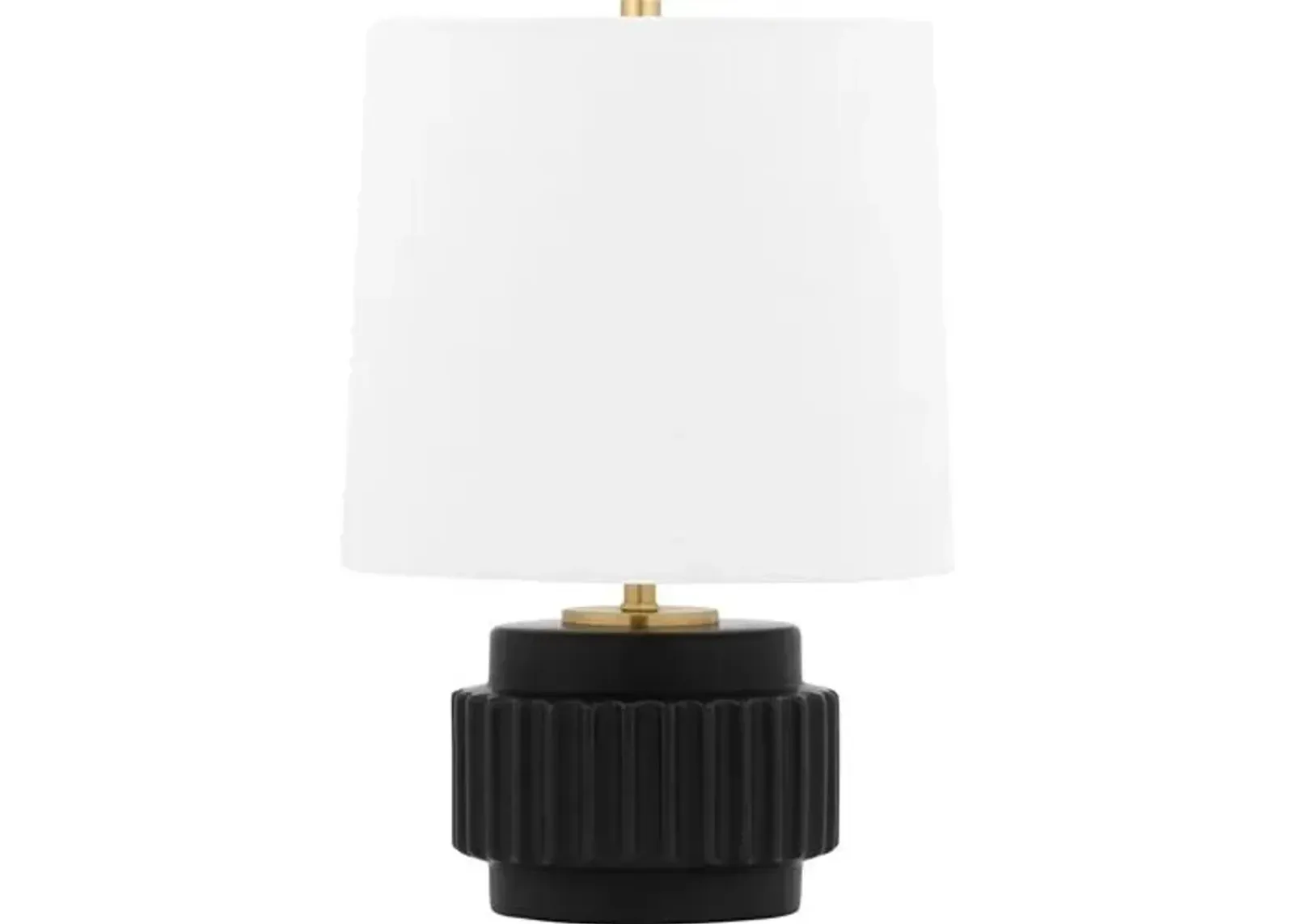 Effie Mini Table Lamp - Black