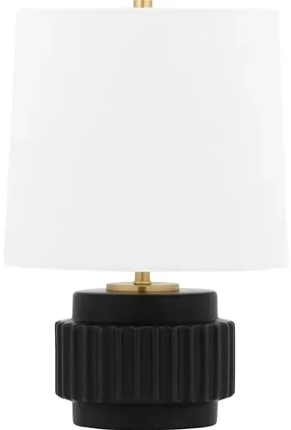 Effie Mini Table Lamp - Black