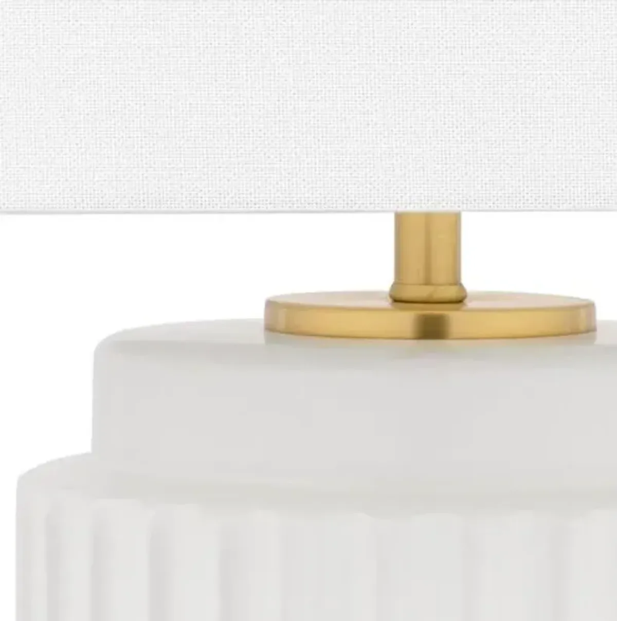 Effie Mini Table Lamp - White