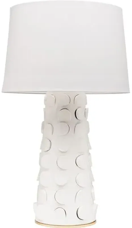 Sarai Table Lamp - White