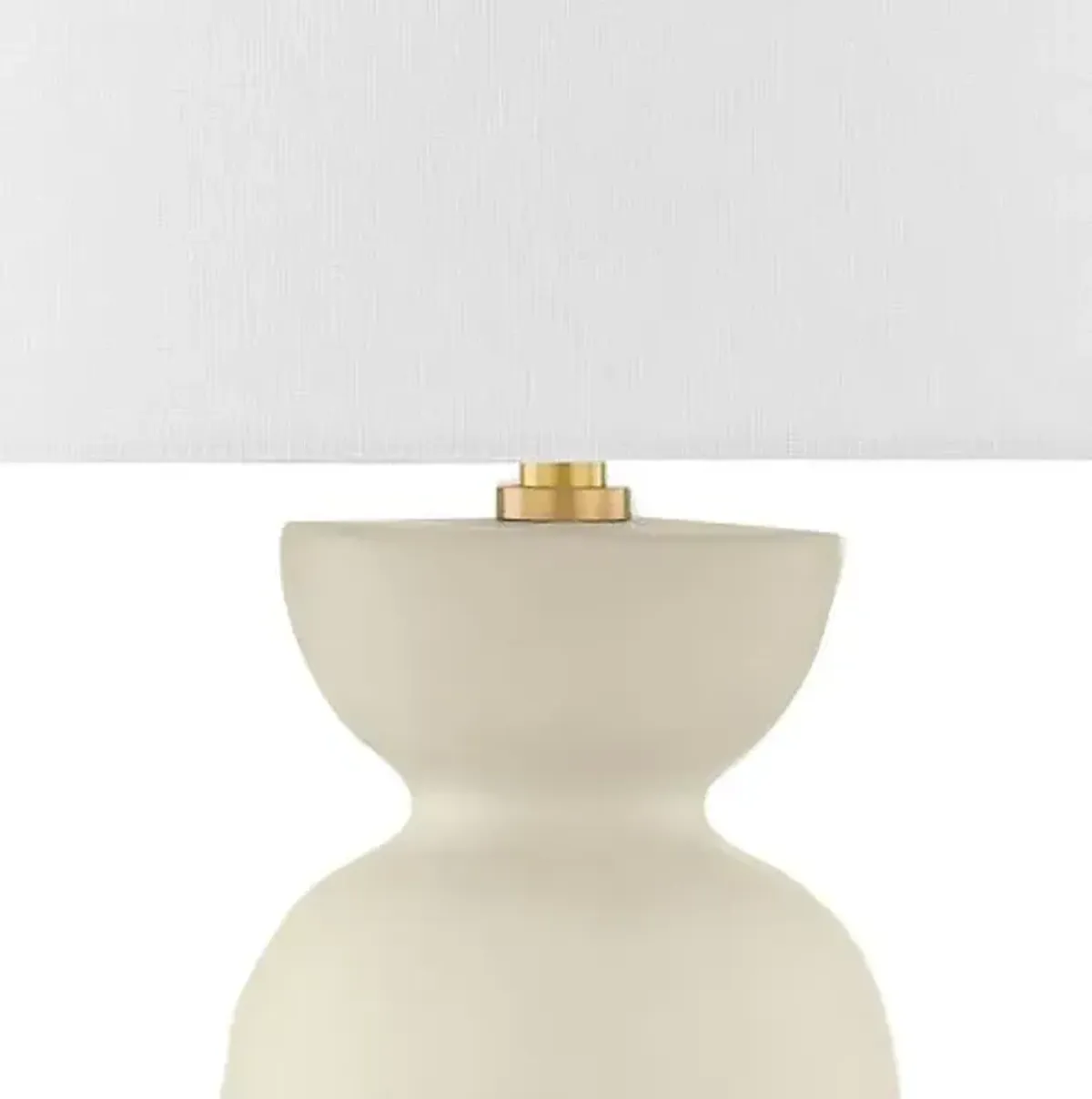 Jagger Table Lamp - Aged Brass/Antique Ivory