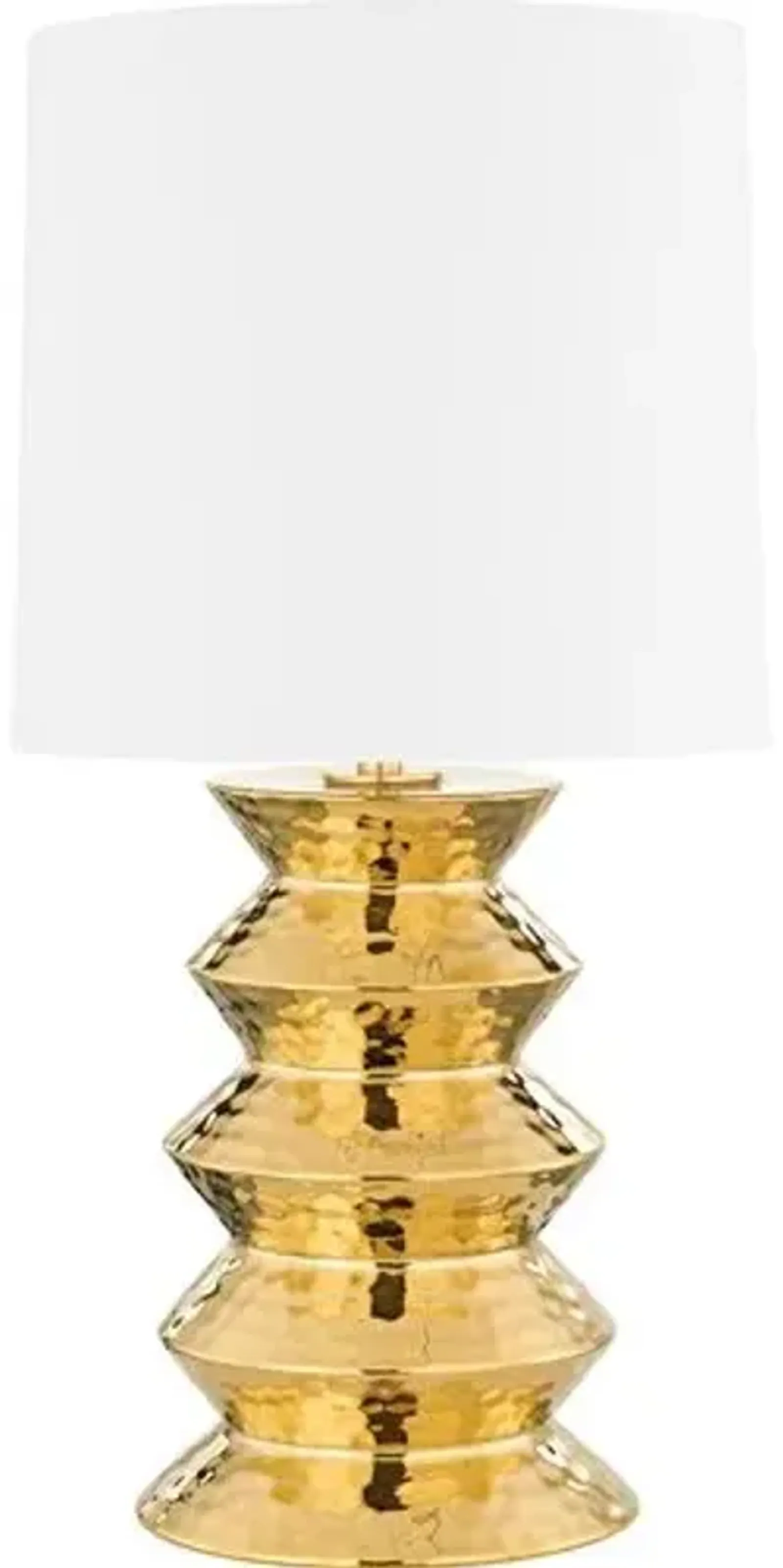 Benedetta Large Table Lamp - Aged Brass - Gold