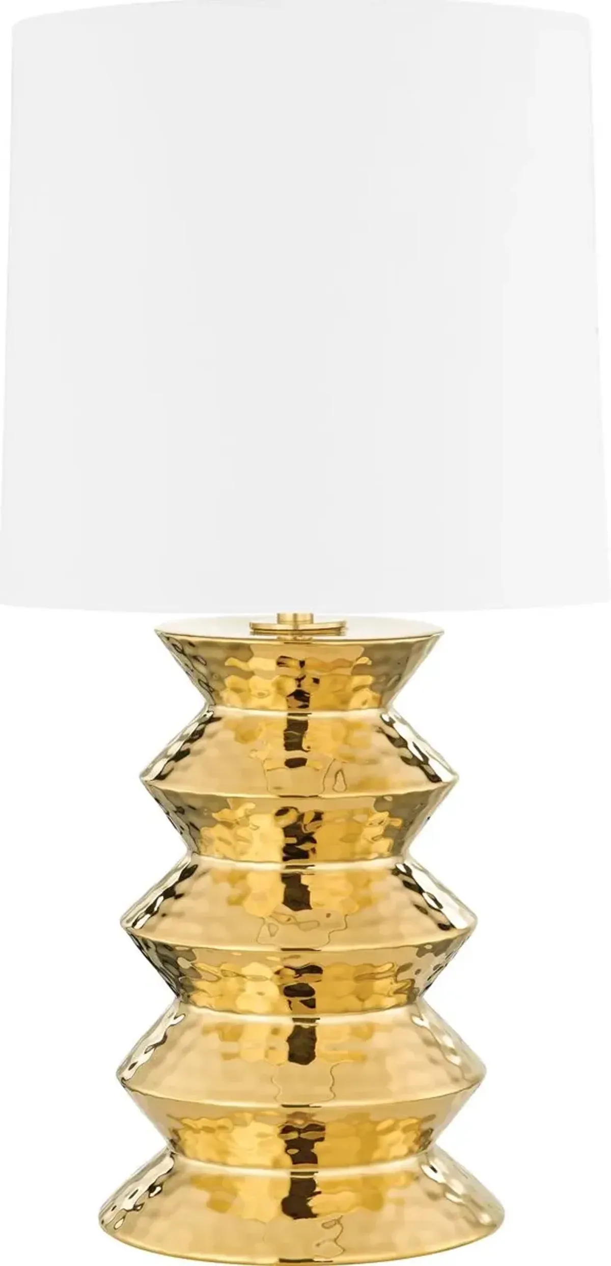 Benedetta Large Table Lamp - Aged Brass - Gold