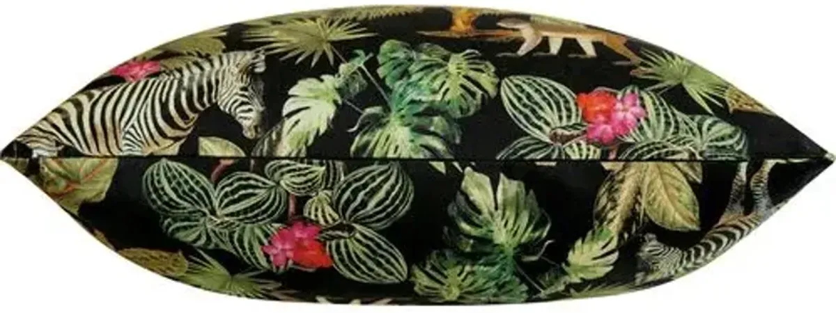 Mowgli Jungle Pillow - Black