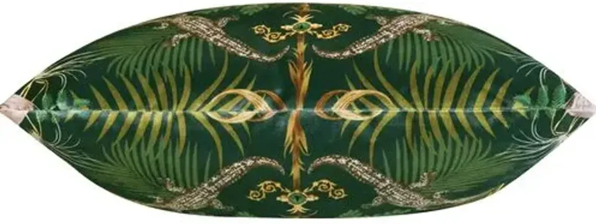 Juniper Lush Paradise Pillow - Green