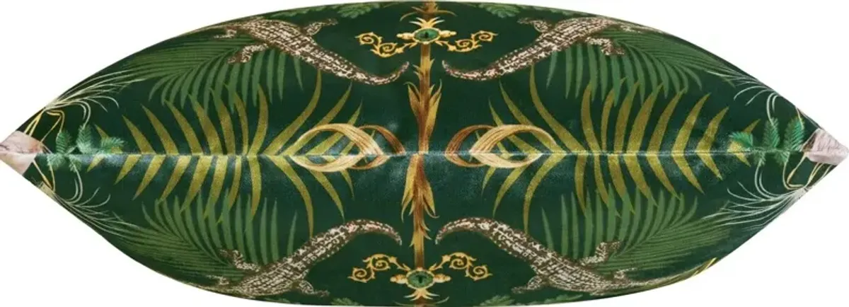 Juniper Lush Paradise Pillow, Green