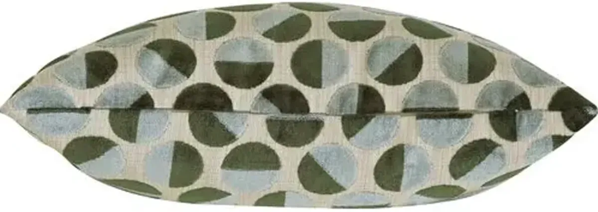 Gigi Pillow - Spa Green