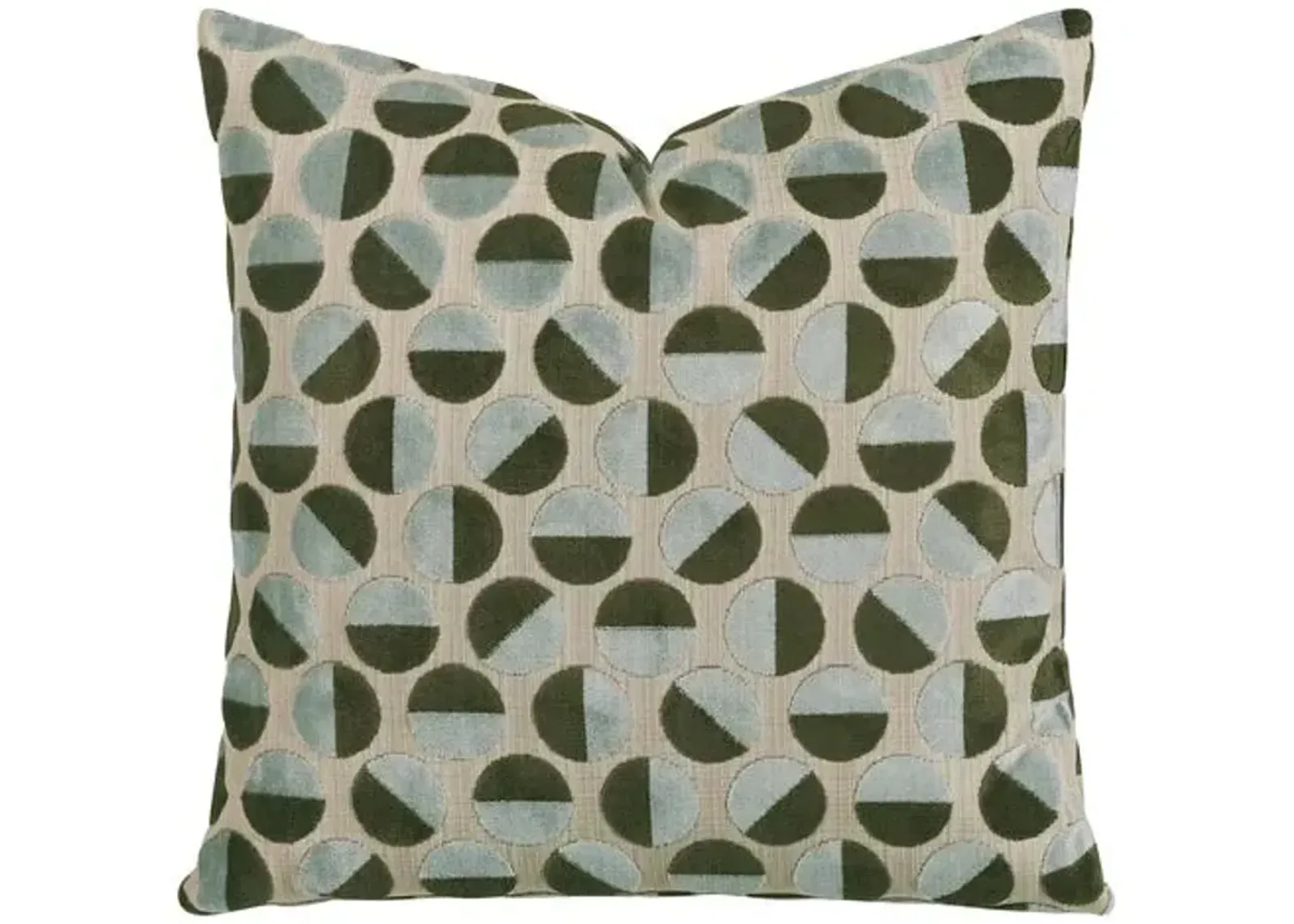 Gigi Pillow - Spa Green