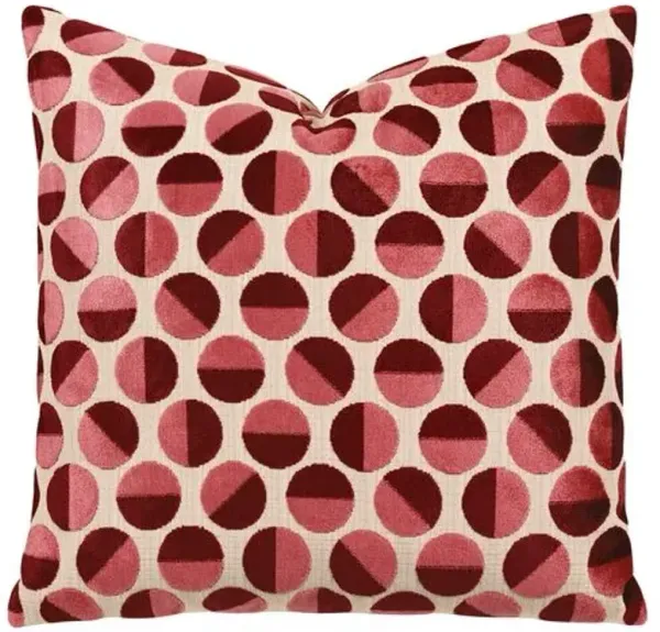 Gigi Geo Velvet Pillow