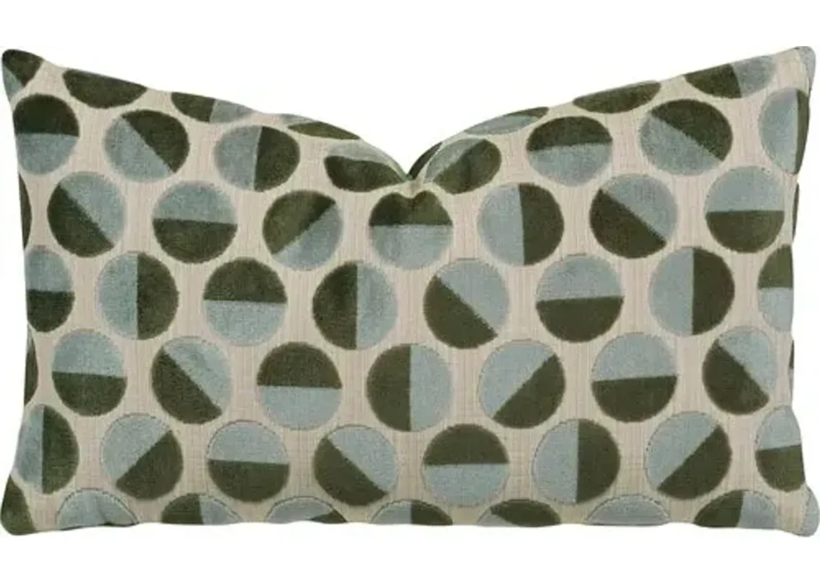 Gigi Lumbar Pillow - Spa Green