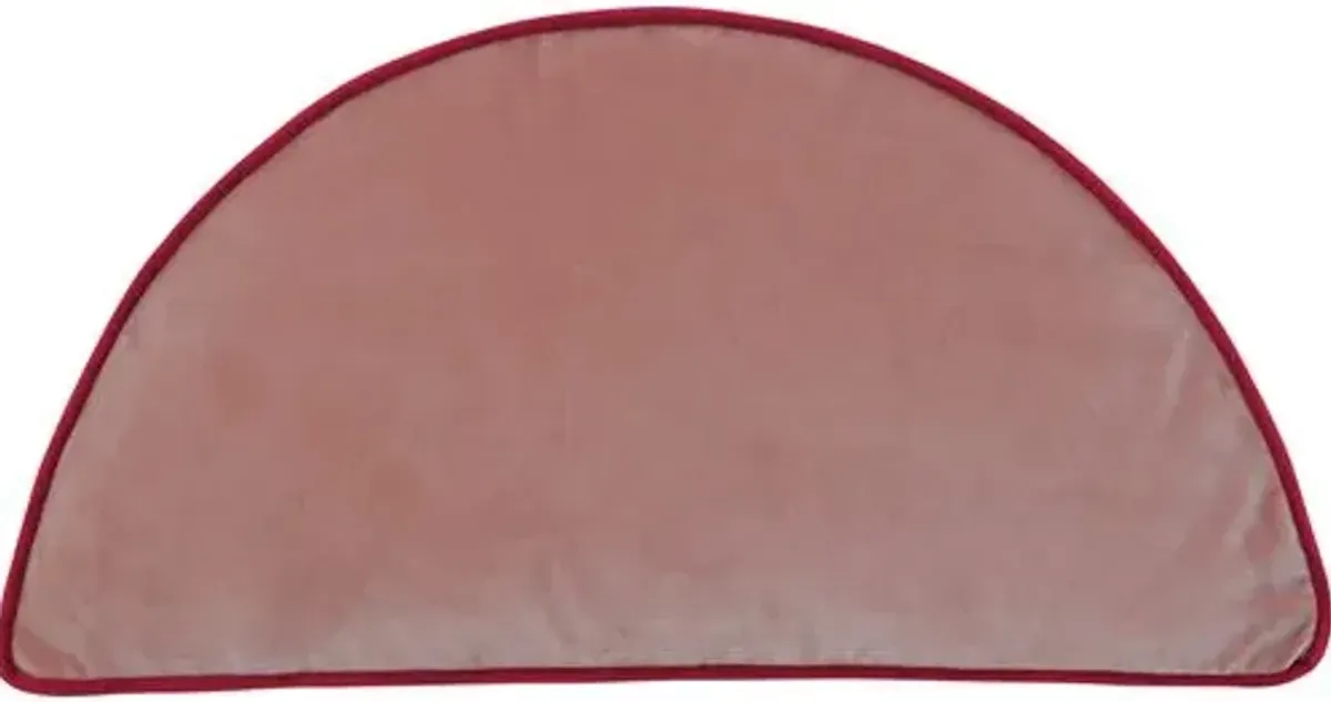 Nova 12x23 Demilune Velvet Pillow