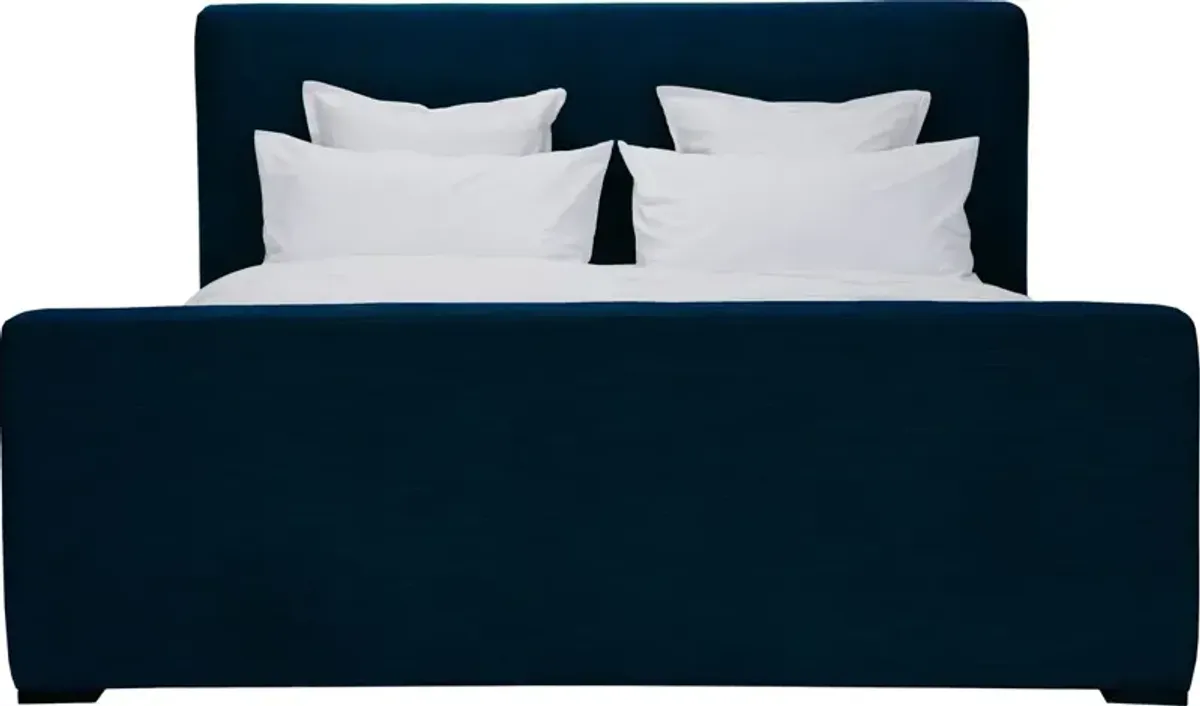 Nemus Panel Bed, Crypton Linen