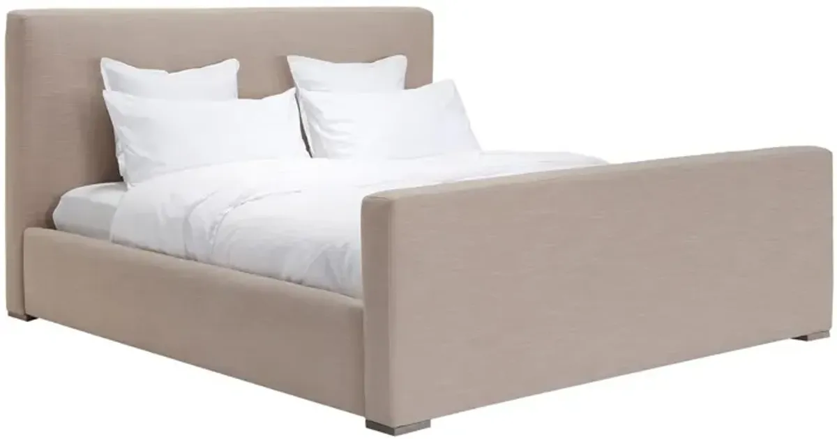 Nemus Panel Bed, Crypton Linen