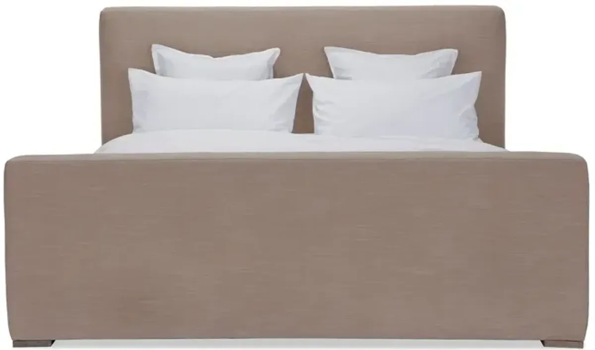 Nemus Panel Bed, Crypton Linen