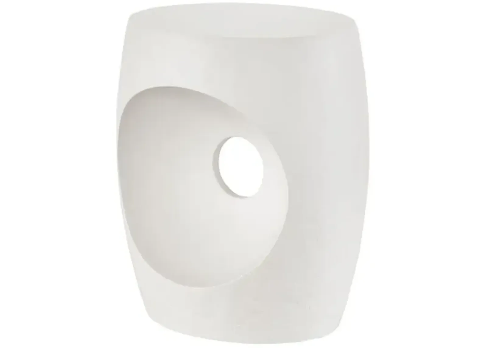 Avani Accent Table - White - 24H x 22W x 18D in