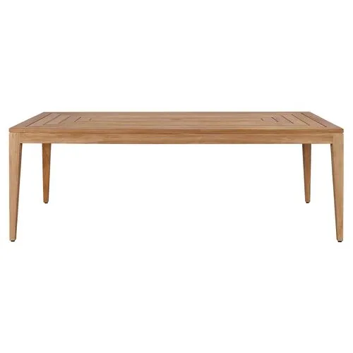 Coastal Living Emerson Outdoor Dining Table - Natural Teak