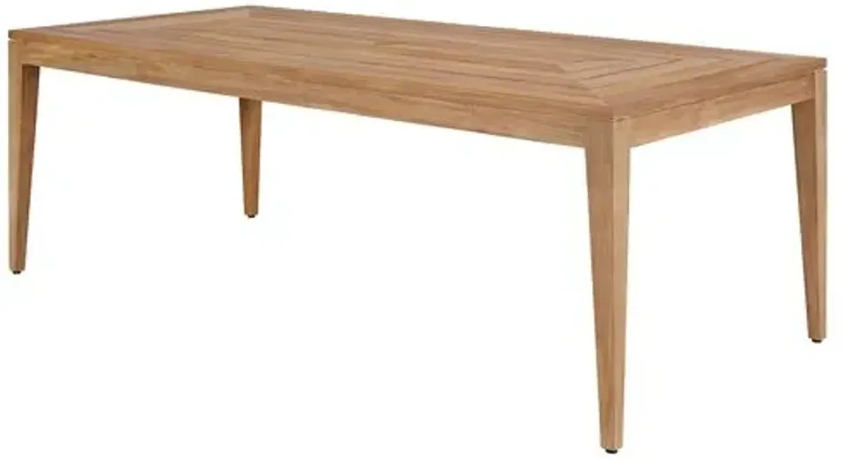 Coastal Living Emerson Outdoor Dining Table - Natural Teak