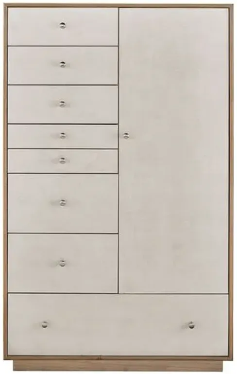 Avani Chifforobe - Natural/White - Brown