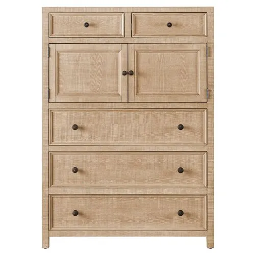 Makena Chest - Natural Oak - Brown