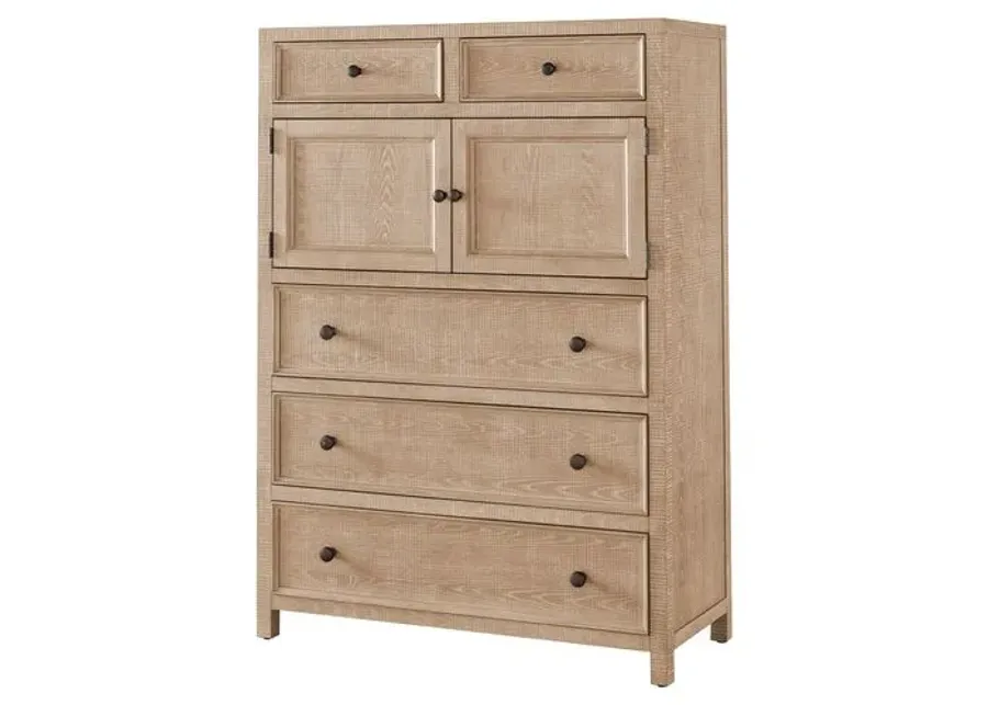 Makena Chest - Natural Oak - Brown