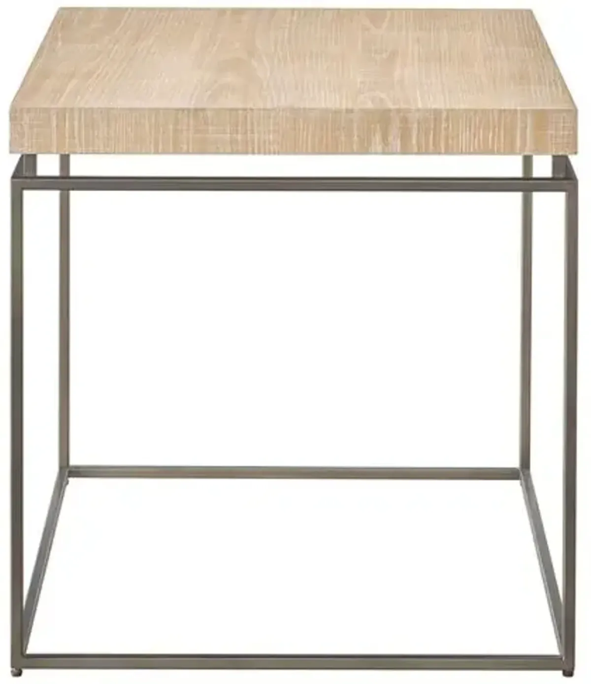 Makena End Table - Natural Oak - Brown